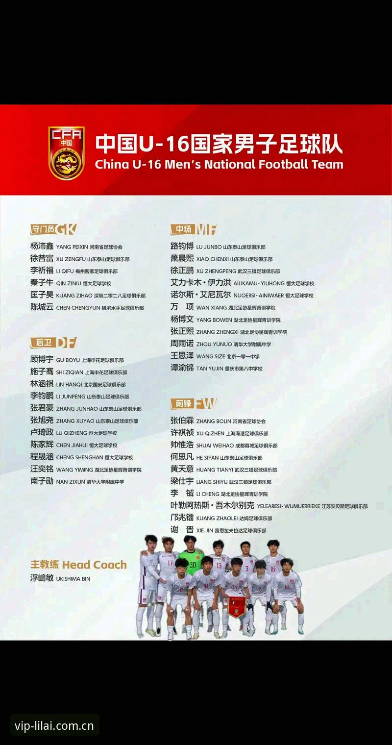 利来体育在线平台 揭秘U17世界杯抽签背后的玄机:中国少年军团的征途与利来体育观赛指南